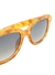 Óculos de Sol Paris Animal Print Laranja