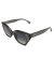 Óculos de Sol Doha Cinza Cristal Feminino - comprar online
