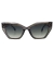 Óculos de Sol Doha Cinza Cristal Feminino - comprar online