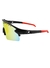 Óculos de Sol Speed Preto Vermelho Espelhado