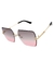 Óculos de Sol Capri Preto Rosa Degradê - loja online