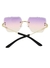 Óculos de Sol Capri Lilás Degradê - comprar online