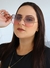 Óculos de Sol Capri Preto Rosa Degradê - comprar online