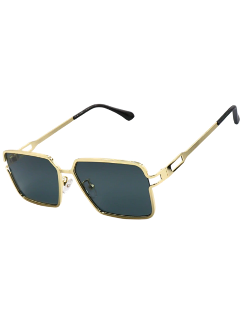 Óculos de Sol Boston Preto e Dourado - comprar online