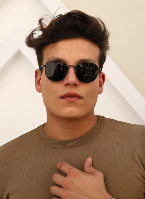 Óculos de Sol Cancún Preto - comprar online