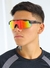 Óculos de Sol Race Preto Vermelho Espelhado - comprar online