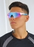 Óculos de Sol Race Azul e Branco Rosa Espelhado - comprar online