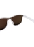Óculos de Sol Malibu Branco Azul Espelhado - Cacife Brand