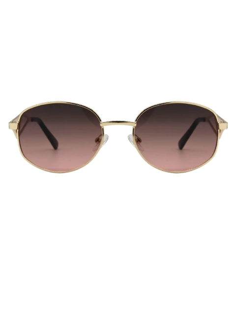 Óculos de Sol Mykonos Dourado Degradê - comprar online