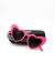 Oculos de Sol Infantil Coração Rosa - comprar online