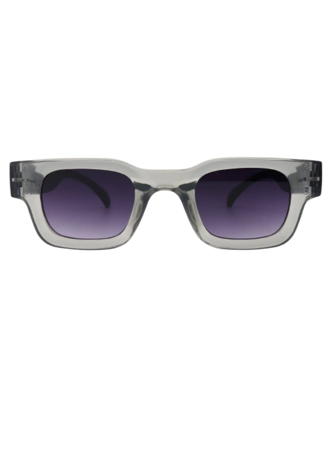 Óculos de Sol Ibiza Cinza Cristal e Preto