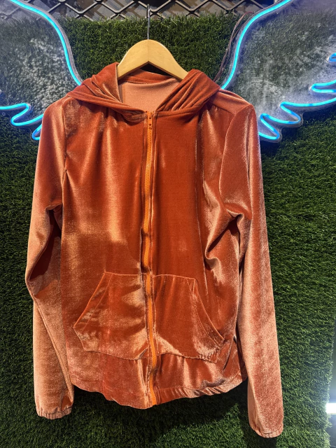 Casaco Veludo Laranja - comprar online