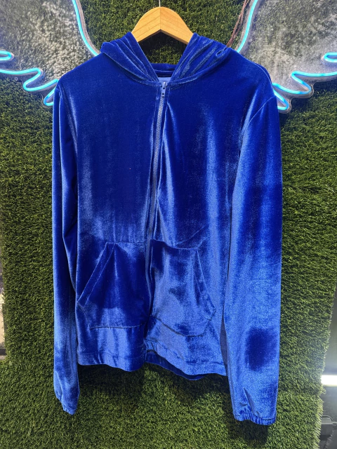 Casaco Veludo Azul - comprar online