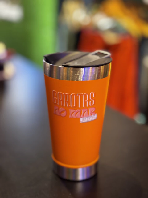 Copo Térmico Laranja - comprar online