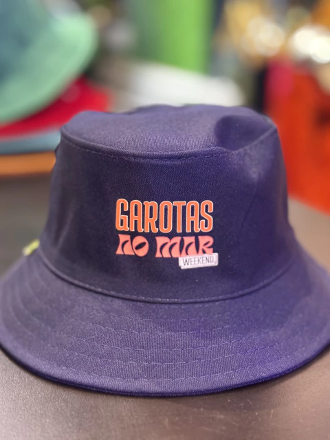 Chapéu Bucket Azul Marinho - comprar online