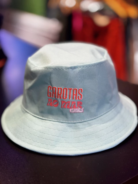 Chapéu Bucket Azul Bebe - comprar online