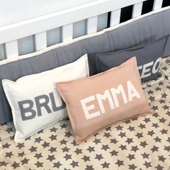 Almohadas con nombre