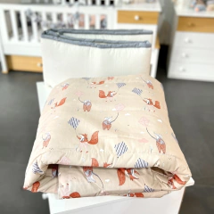 Set funcional plaza y media, acolchado y chichonera - comprar online