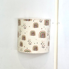 Aplique de pared forrado en internet