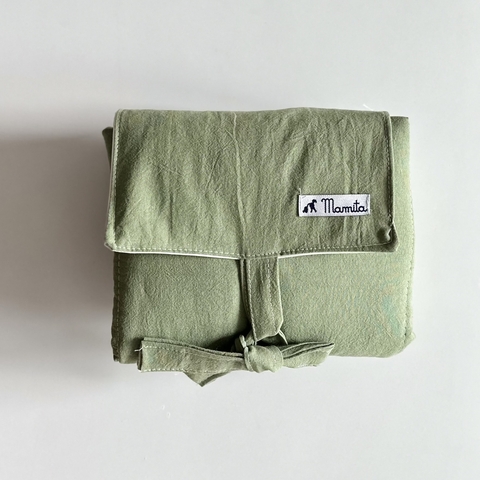 Cambiador portátil verde - comprar online