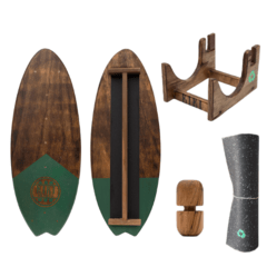 Kiki Balance Board Wood Flecha Forest - Premium KIT