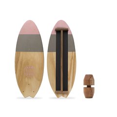 Surfbalance Pink & Gray + Roller Wood a elección - comprar online