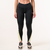 OUTLET / 2da / ACTION WOMAN / Calza deportiva / Negro y lima