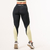 ACTION WOMAN / Conjunto deportivo Top + Calza / Negro y Lima - comprar online