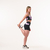 ACTION WOMAN / Conjunto deportivo Top + Short / Lila estampado - comprar online