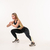 ACTION WOMAN / Conjunto deportivo Top + Calza / Negro y Lima en internet