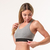 OUTLET / 2da / COMFORT WOMAN / Bralette Basic Gris - comprar online