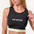 ACTION WOMAN / Top deportivo / Negro y lima