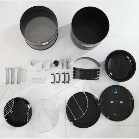 Barril Ahumador a carbon 18" en internet