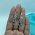 AROS SEMI ARGOLLA LLAVE Y CANDADO CUBIC - A.BL