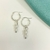 ARGOLLAS SERPIENTE CON PERLAS - A.BL - comprar online