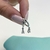 ARGOLLAS GOTA MISTY COLGANTE CUBIC - A.BL - Agatha Chrys Joyeria