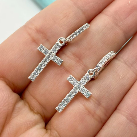 ARGOLLA CRUZ CUBIC - A.BL - comprar online