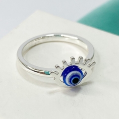 ANILLO OJO TURCO - A.BL - Agatha Chrys Joyeria