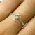 ANILLO SOL Y LUNA CUBIC - A.BL en internet