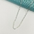 CADENA FORCET 2mm - A.BL - Agatha Chrys Joyeria