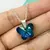 DIJE MARIPOSA CRISTAL AZUL - A.BL en internet