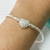 PULSERA SIMIL PANDORA CIERRE CORAZON - A.BL - comprar online