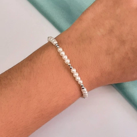 PULSERA SIMIL PERLAS ALANA - A.BL - comprar online