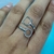 ANILLO CUADRADO Y CIRCULO HUECO REGULABLE - AC en internet