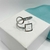 ANILLO CUADRADO Y CIRCULO HUECO REGULABLE - AC - comprar online