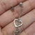 AROS COLGANTES DOBLE CORAZON CALADO - AC - comprar online