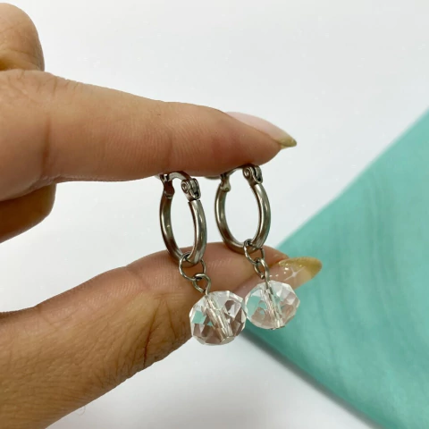 ARGOLLAS CRISTAL BOLITA - AC - comprar online