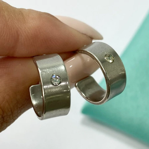 ARO PASANTE SEMI ARGOLLA CUBIC - AC - comprar online