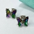 ARO PASANTE MARIPOSA CUBIC SANDIA - AC - Agatha Chrys Joyeria