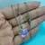 COLLAR CORAZON CRISTAL TORNASOLADO - AC en internet